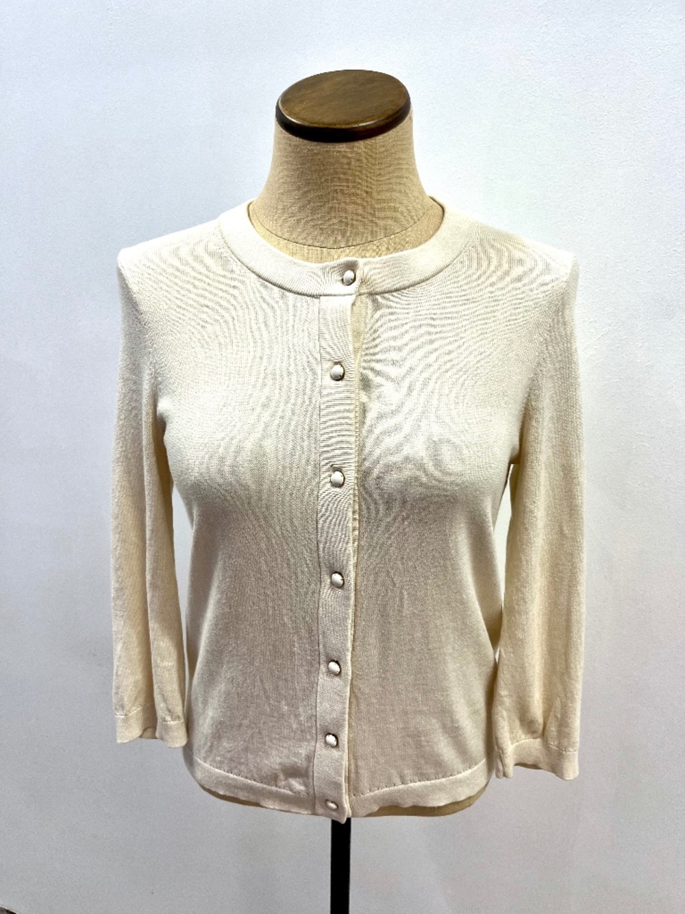 Kate Spade Sofia Cardigan - S - Spun silk / cashmere / cotton - 3/4 sleeve